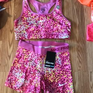 Nike Pro dri-fit set 💖